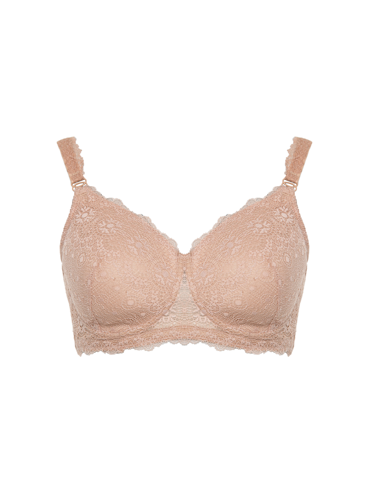 Salsa Mastectomy padded full cup bra Latte