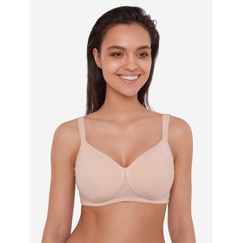 Alessia Wire-free Padded Mastectomy Bra - blue