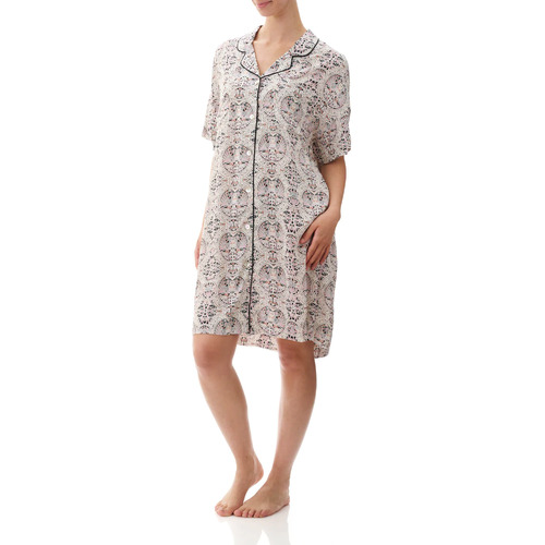 Florence Broadhurst Arabian Birds Almond Sleepshirt