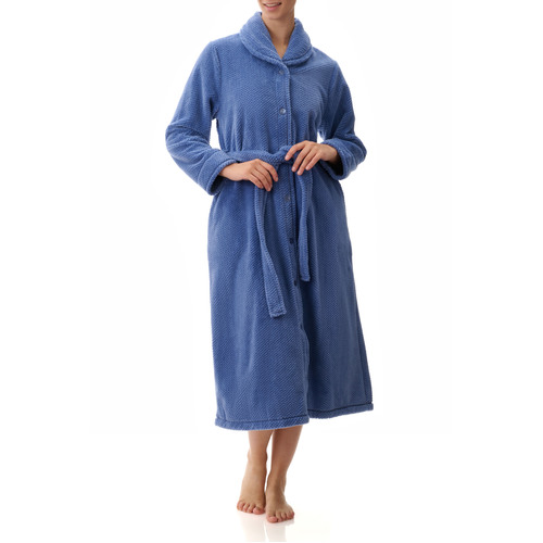 Mid button gown  