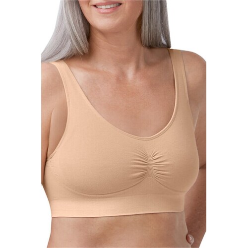 Becky Mastectomy Cotton Bra Rose Nude