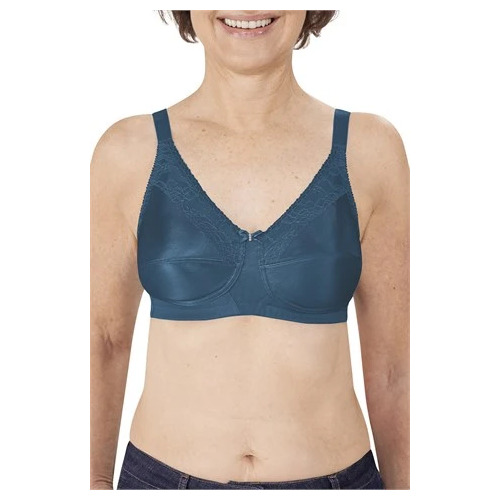 Nancy Mastectomy Soft Bra Dark Teal 