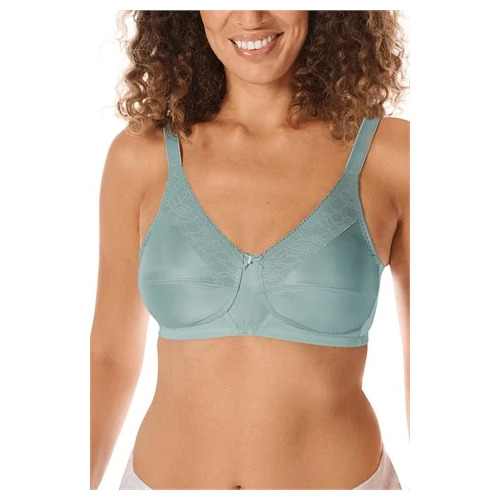 Nancy Mastectomy Soft Bra Dark Mint 