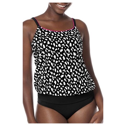 Amoena Manila Blouson Mastectomy Swim Top 