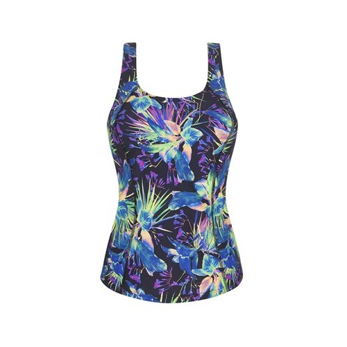 Lagos Mastectomy Tankini Black/Multi 