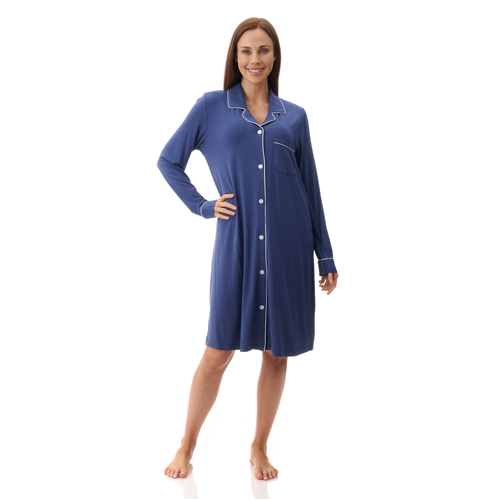 Short Sleepshirt Navy 