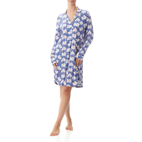 Florence Broadhurst Spotted Floral Short Sleepshirt 