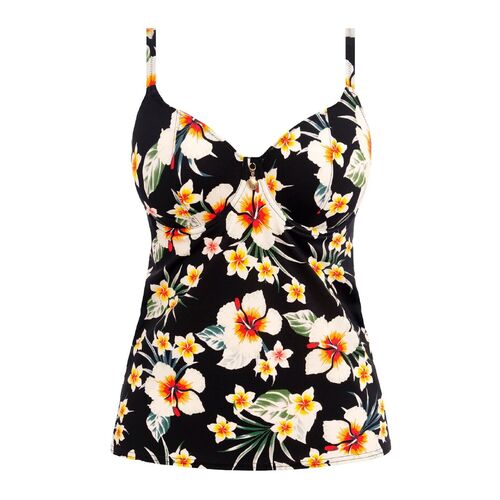 Havana Sunrise Plunge Tankini Top