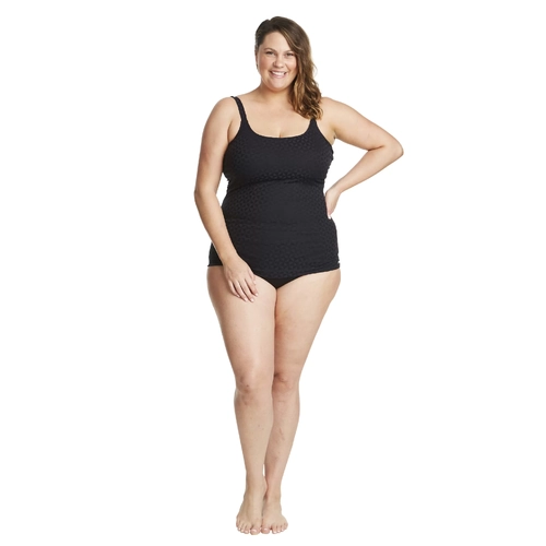 Aztec Jacquard Scoop Neck Tankini