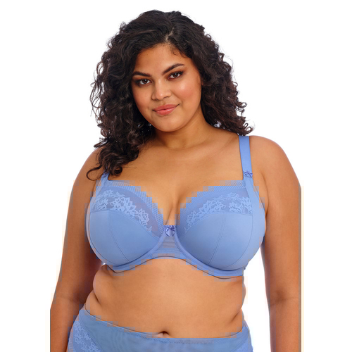 Nerina Underwire Plunge Bra Cornflower