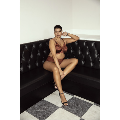 Cate Underwire Bra Dark Copper 