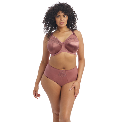 ELOMI CATE SOFT CUP NONWIRE BRA - ROSEWOOD