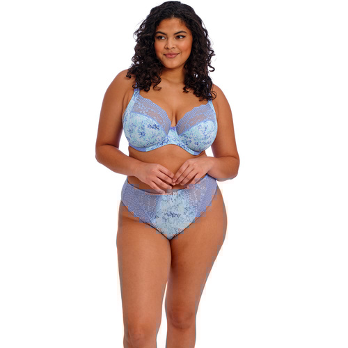 Elomi Lucie Cornflower Underwire Plunge Bra - Stretch