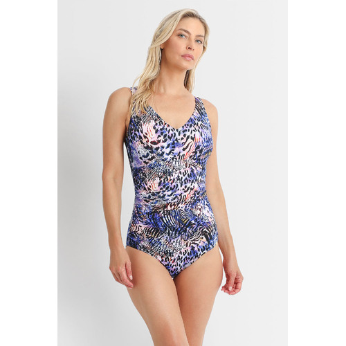 Zion F/G Ruched One Piece - Black 