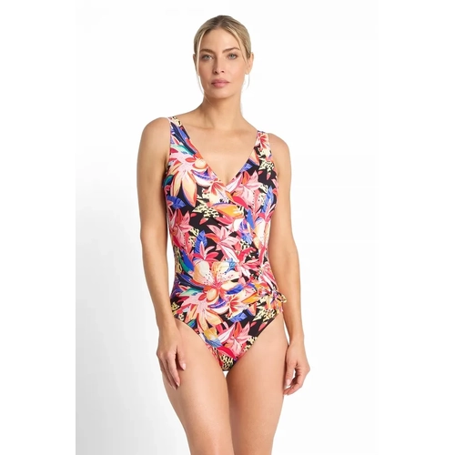Mandalay Gathered Surplice Swimsuit