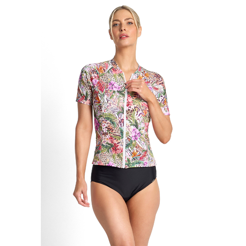 Lilymaze Short Sleeve Mast Rashie - Skin -  