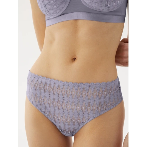 Megami Flat Lace Brief Lavender 