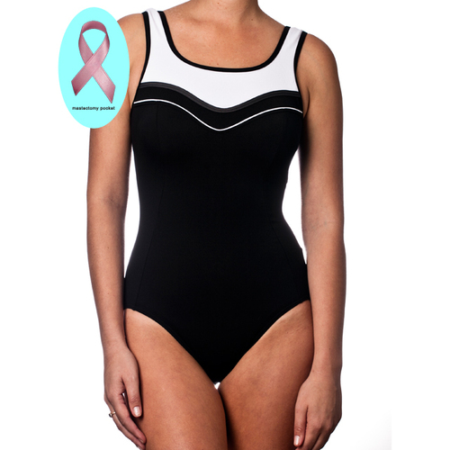 Poolproof Scoop Ruche Mastectomy One Piece