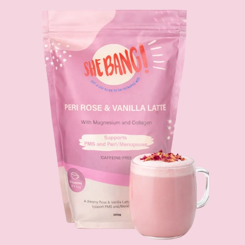 Peri Rose and Vanilla Latte