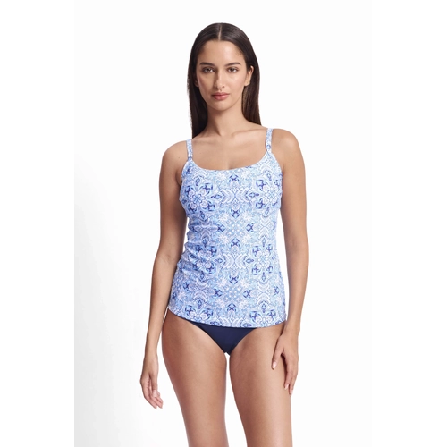 Cowboy Classic Singlet - Blue 